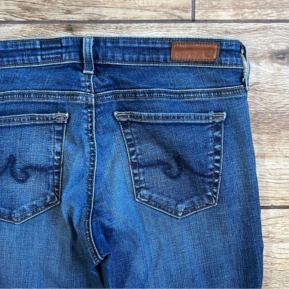 AG Adriano Goldschmied The Legging Super Skinny Fit Jeans Size 27 R Dark Blue